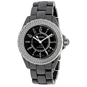 Chanel J12 H0950 Black Dial Automatic Women's Watch
