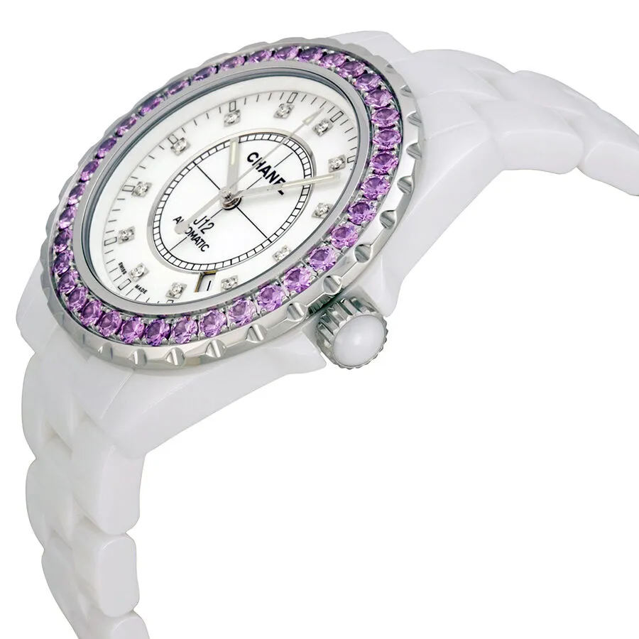 Chanel J12 White Ceramic Ladies Watch H2011