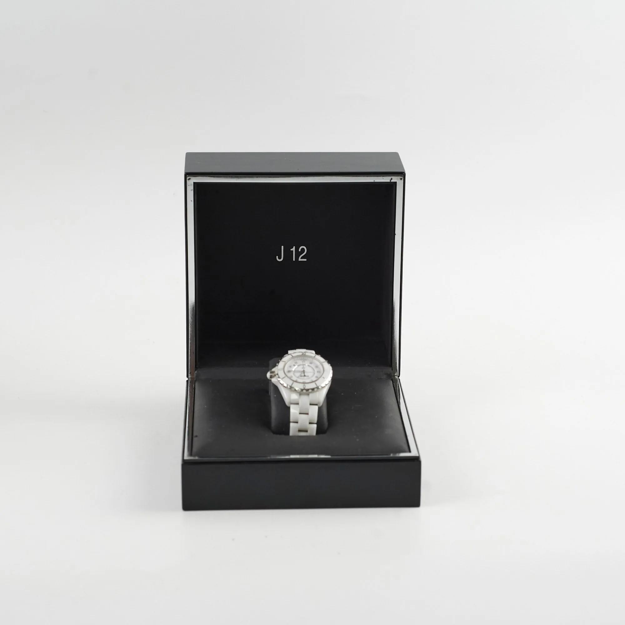 Chanel J12 White Diamond Ladies Watch