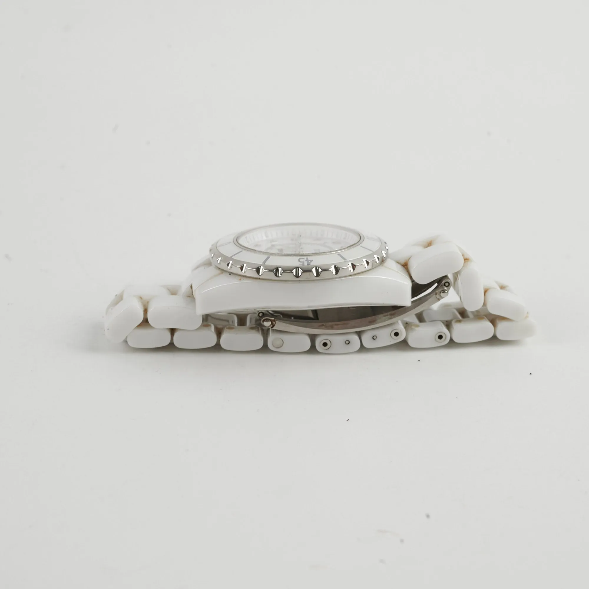 Chanel J12 White Diamond Ladies Watch