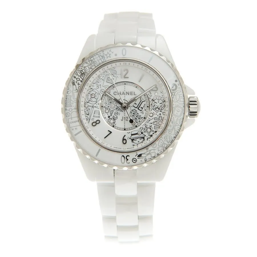 Chanel J12·20 Quartz Diamond White Dial Ladies Watch H6477