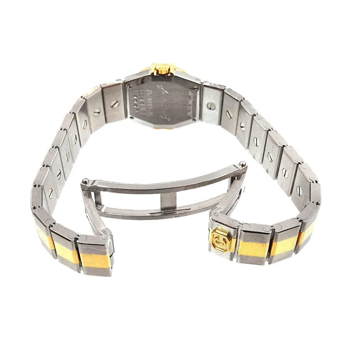Chopard Vintage St. Moritz YG Diamond Quartz Gray Dial Ladies 90192647