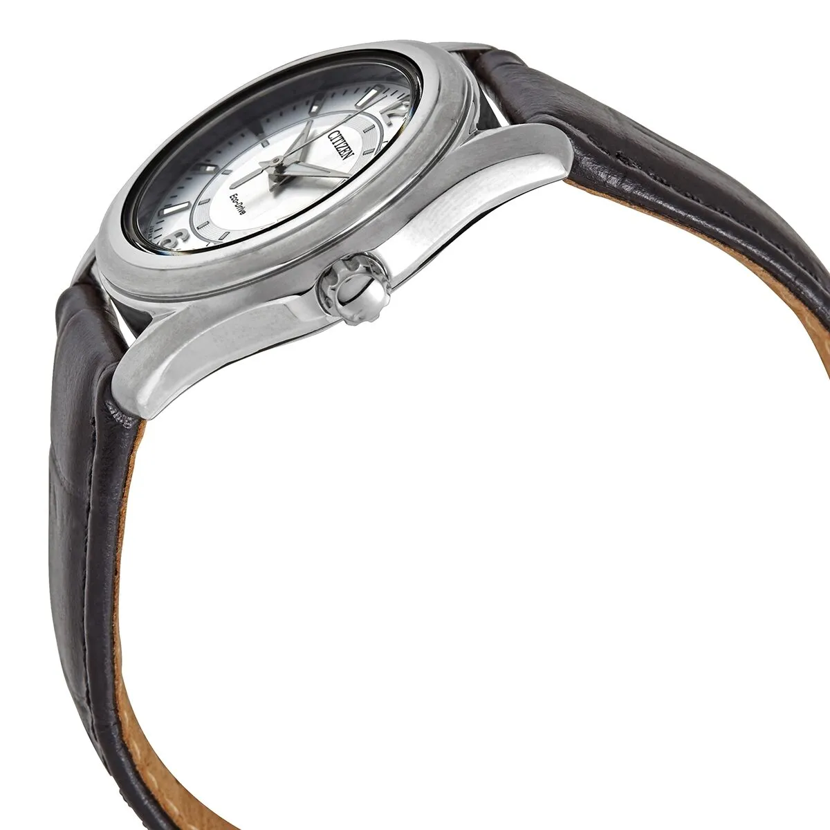 Citizen Eco-Drive Silver Dial Ladies Watch FE1011-03B