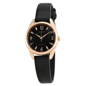 Citizen LTR Black Dial Ladies Watch EM0688-01E