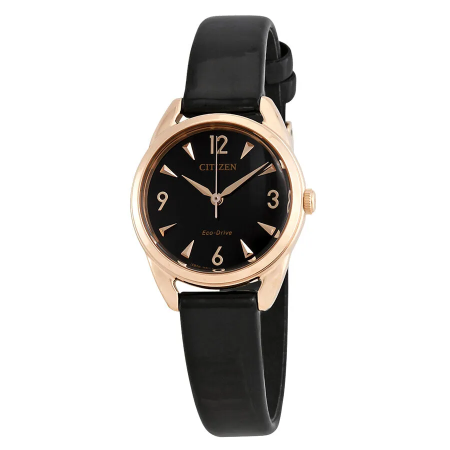 Citizen LTR Black Dial Ladies Watch EM0688-01E