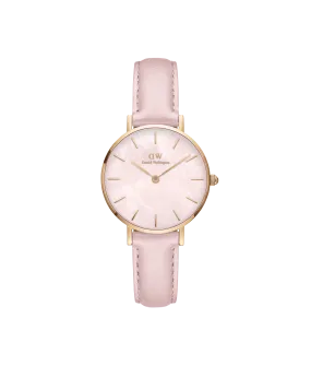 Daniel Wellington Mother of Pearl Pink Dial Women Analogue Watch - DW00100633