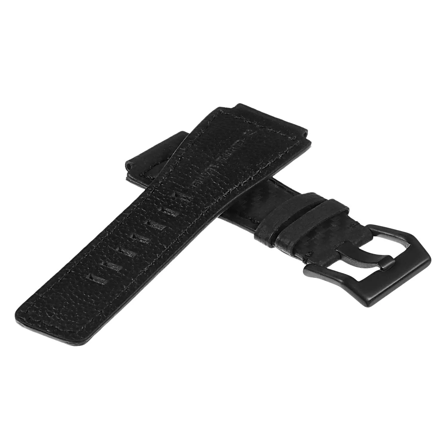 DASSARI Carbon Fiber Strap w/ Black Buckle for Bell & Ross