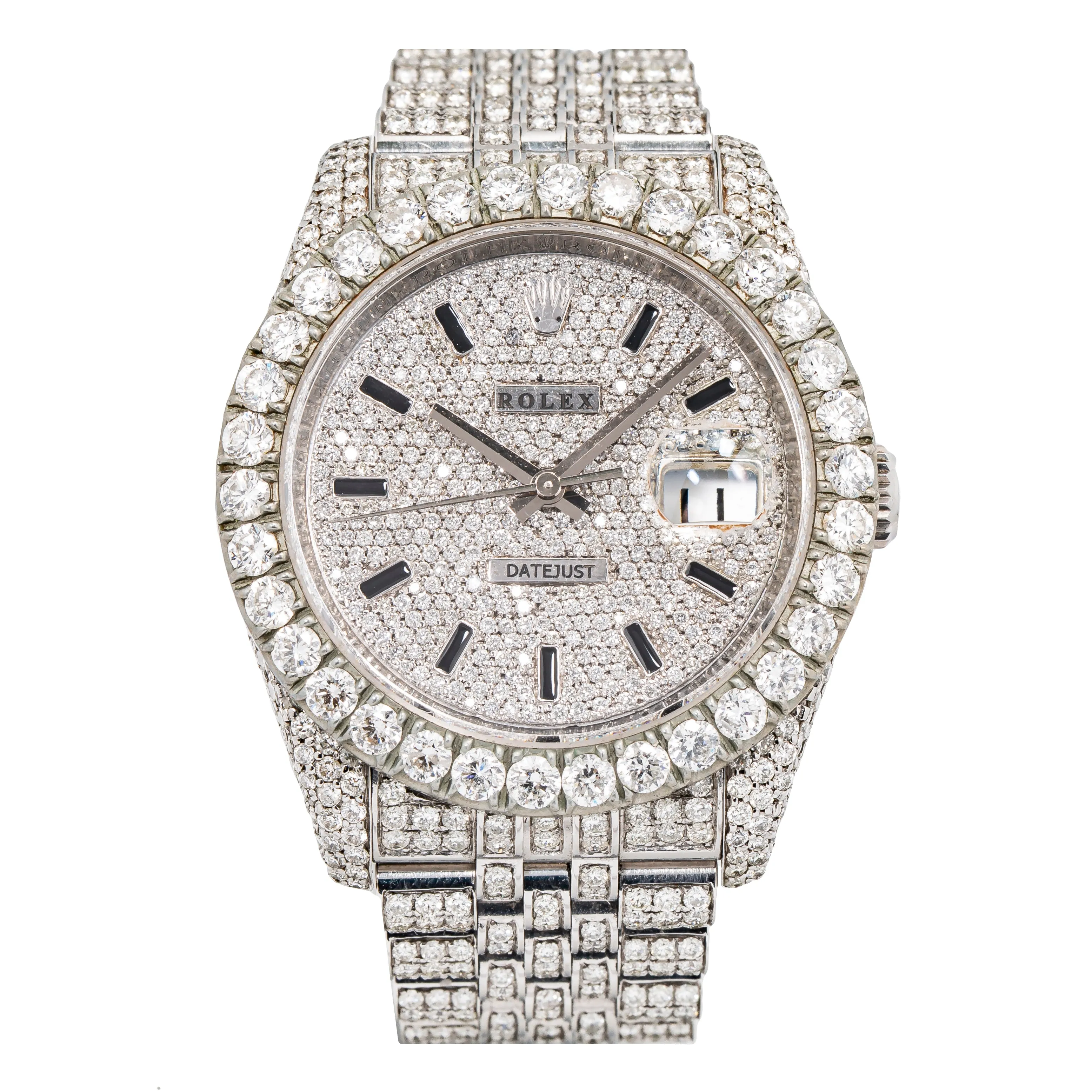Diamond Datejust 2 Stainless Steel