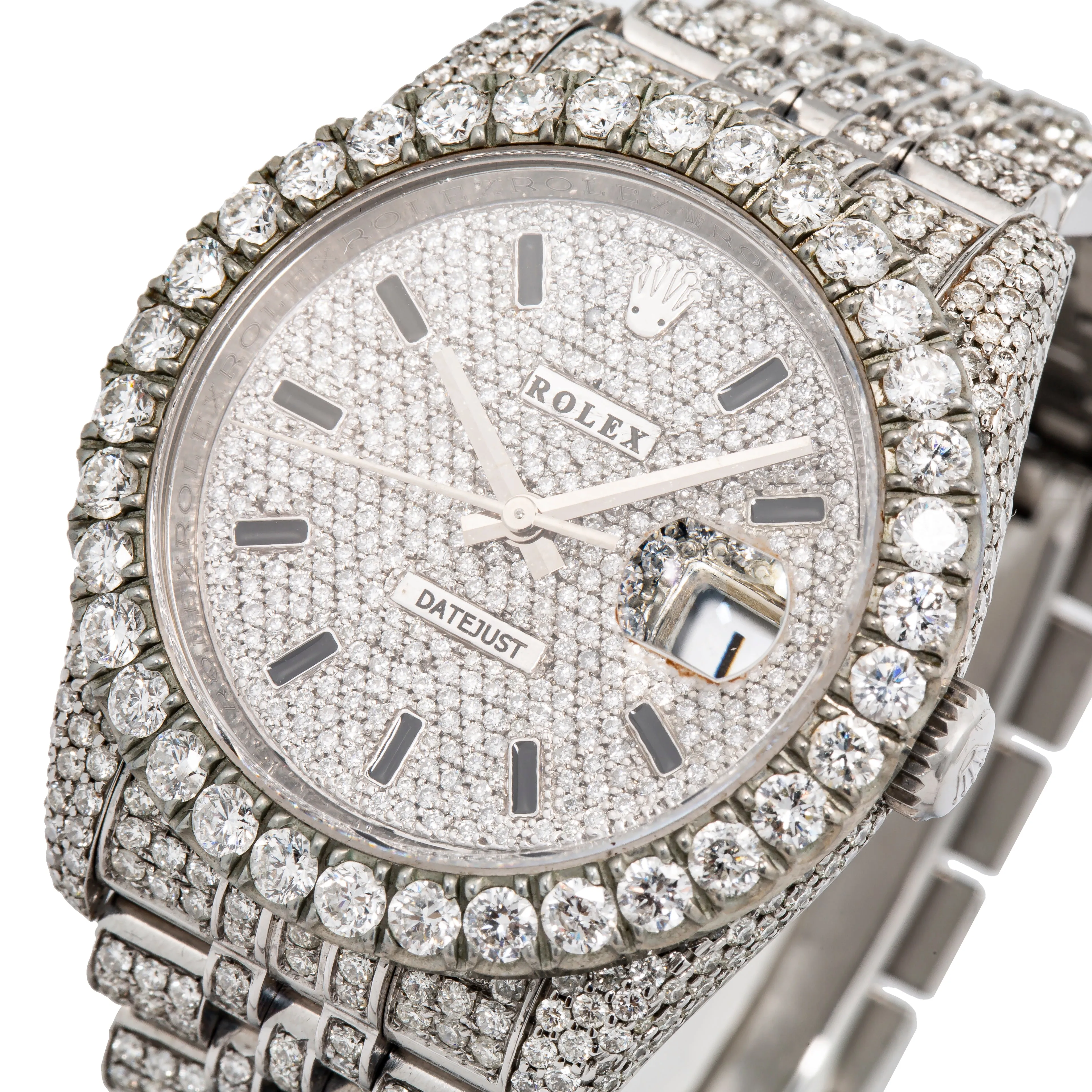 Diamond Datejust 2 Stainless Steel