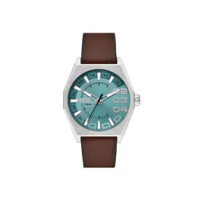 Diesel Scraper Men's Watch with Stainless Steel Bracelet or Leather Band