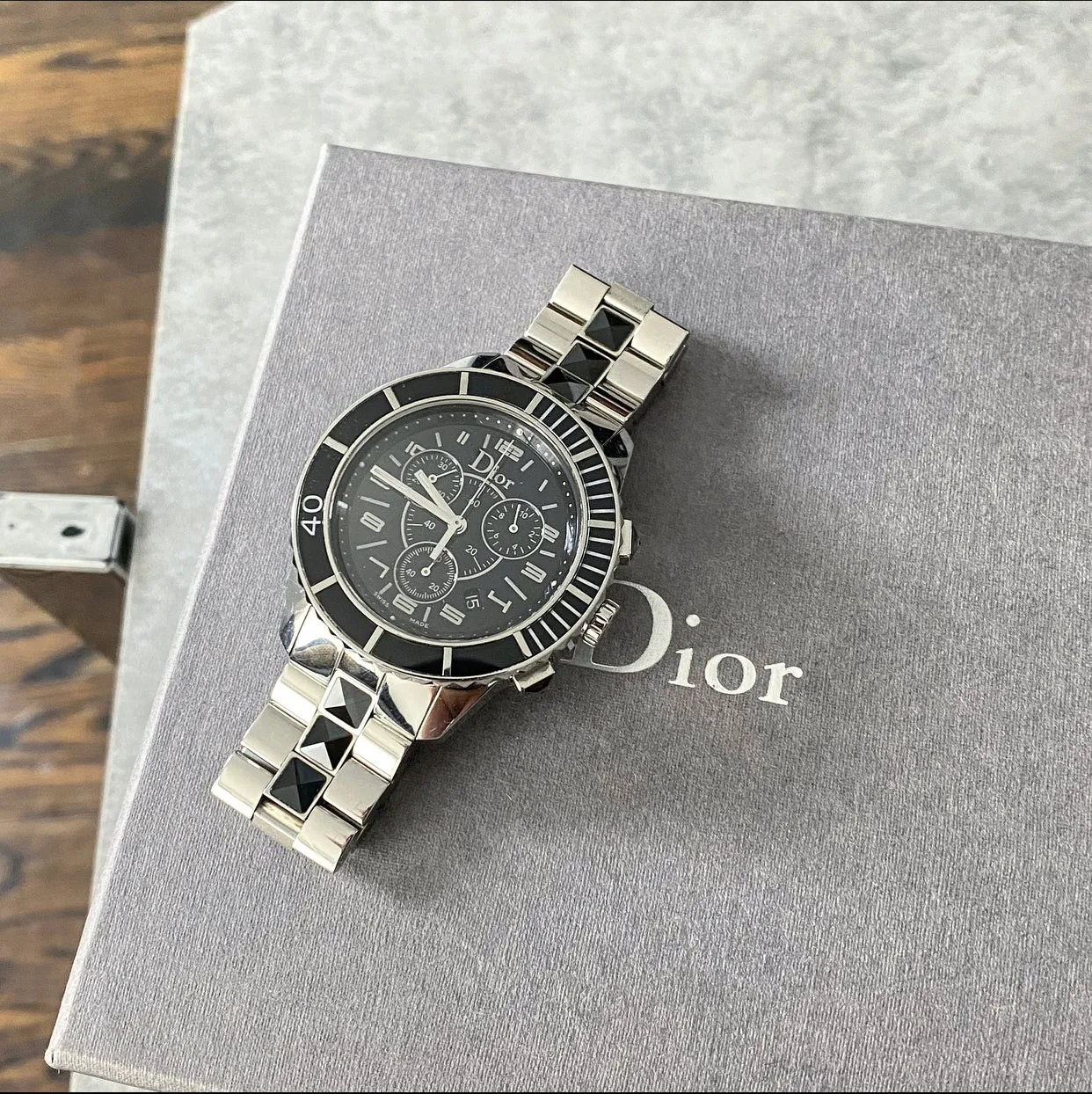 Dior Christal 40mm Stainless Watch - CD114317