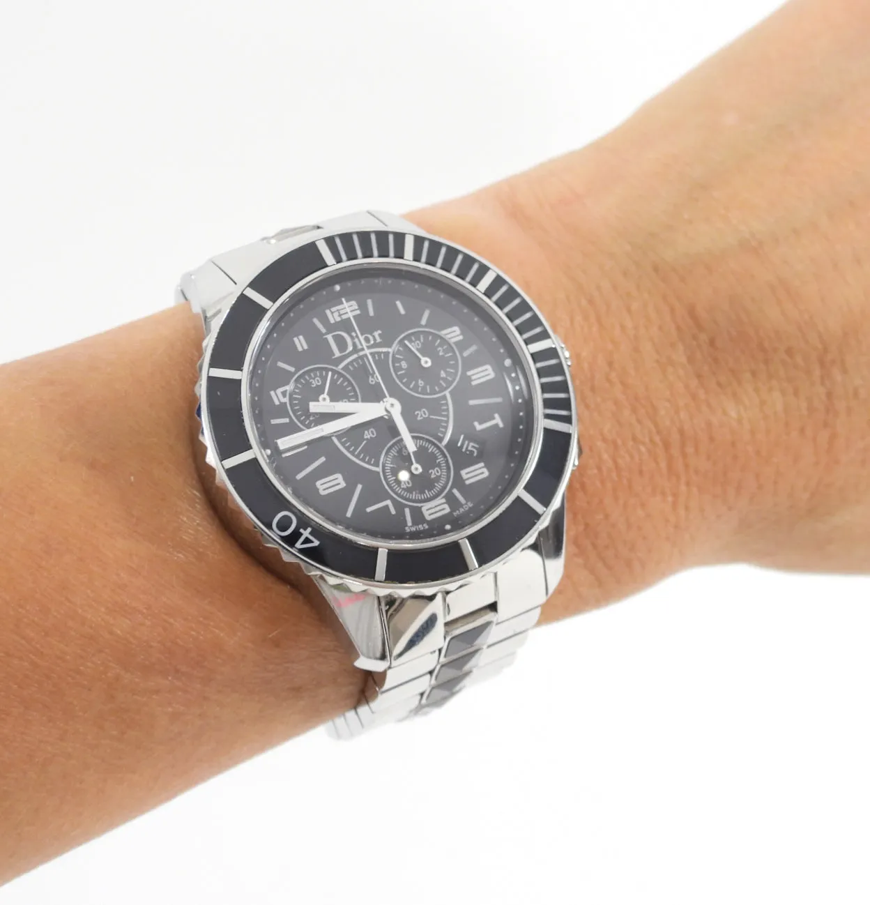 Dior Christal 40mm Stainless Watch - CD114317
