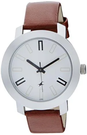 Fastrack Casual Analog White Dial Men's Watch - 3120SL01