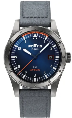 Fortis Watch Flieger F41 Midnight Blue D