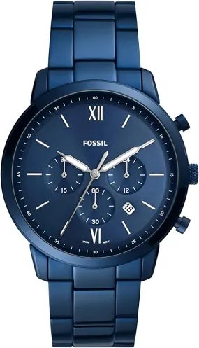 Fossil Neutra Ocean Blue Chronograph Men's Watch FS5826
