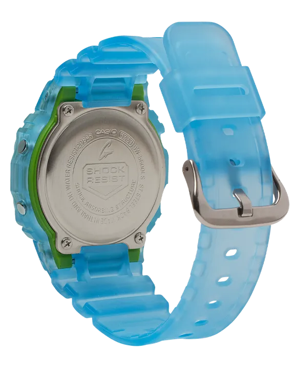 G-Shock DW5600LS-2 Vibrant Skeleton Blue Resin Strap Unisex Watches