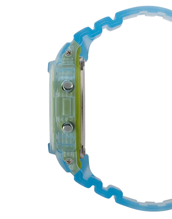 G-Shock DW5600LS-2 Vibrant Skeleton Blue Resin Strap Unisex Watches