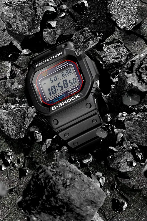G-Shock GWM5610-1 Solar Power Black Resin Strap Unisex Watches