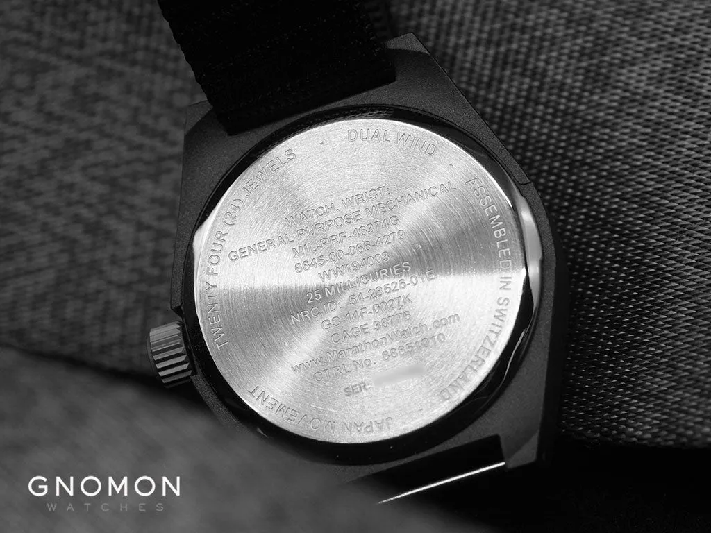GPM Government Black Mechanical Ref. WW194003BK-0001