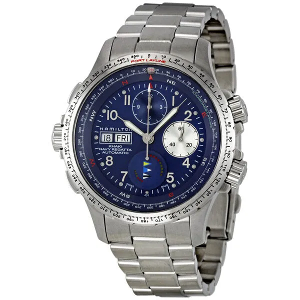 Hamilton Khaki Navy Regatta Men's Watch H77636143