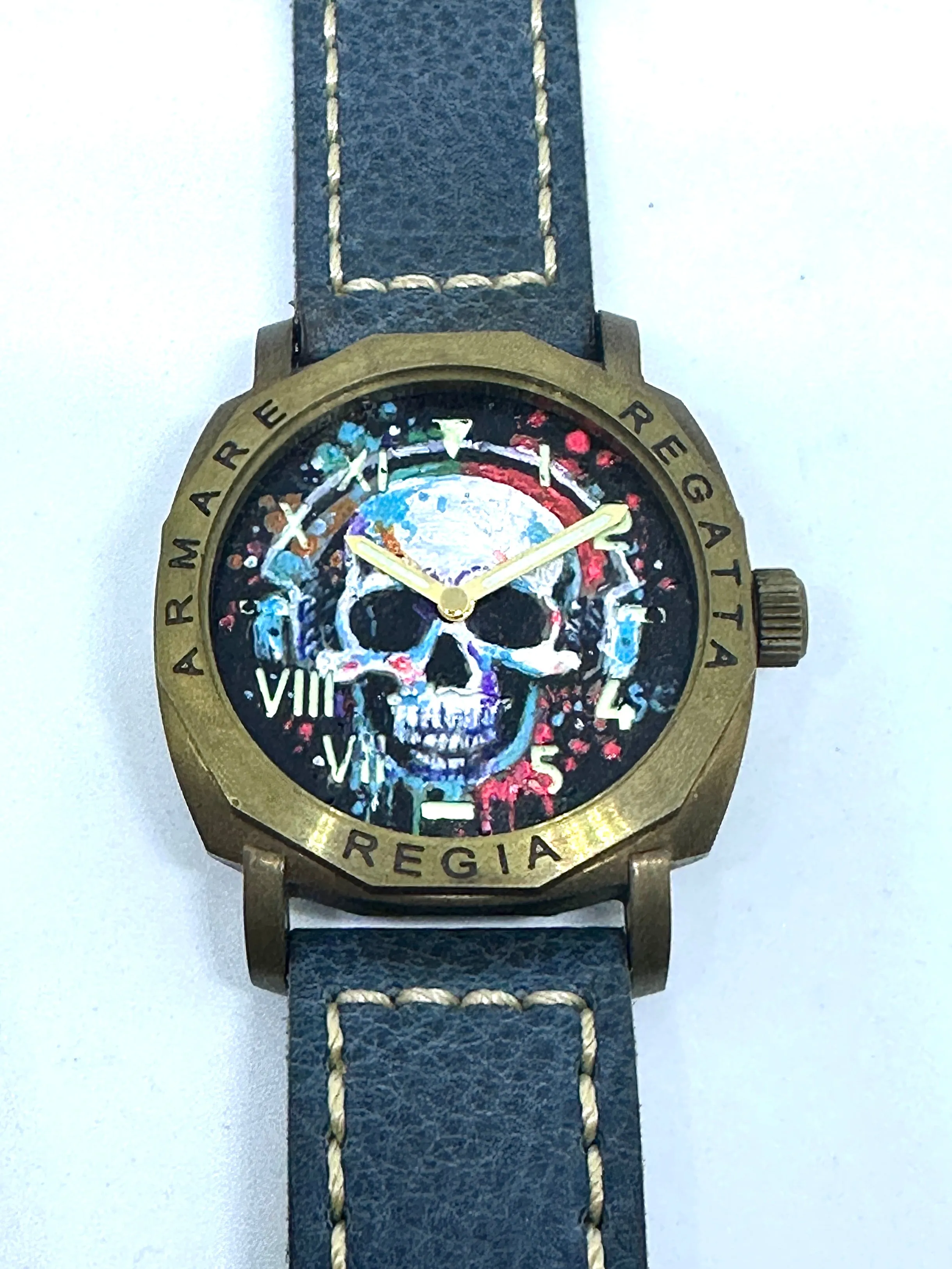 Hand painted Skull Dial - Style 4 <1 piece only> (free shipping)