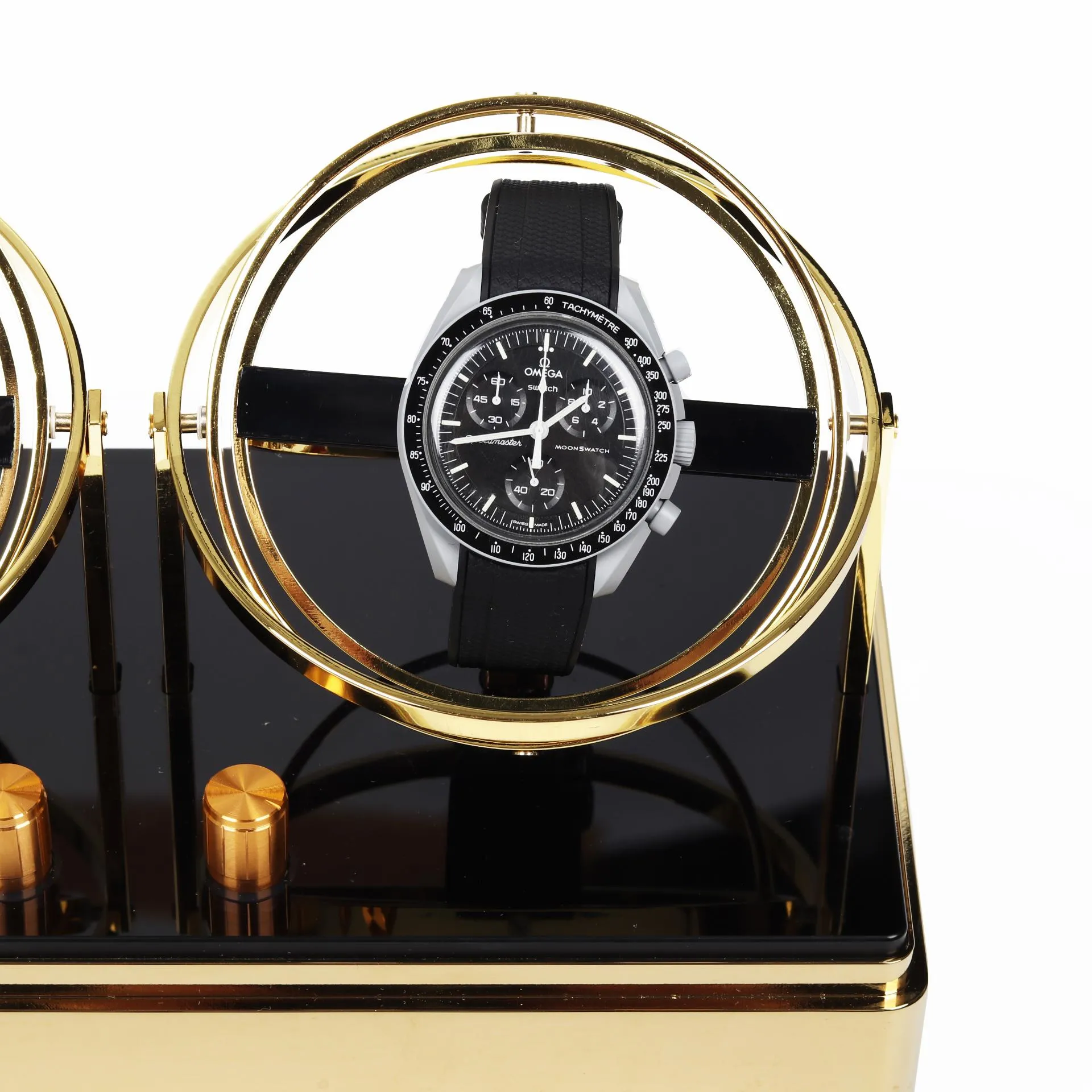 HQ Watches Care Astronomy Dualism Watch Winder - Gold