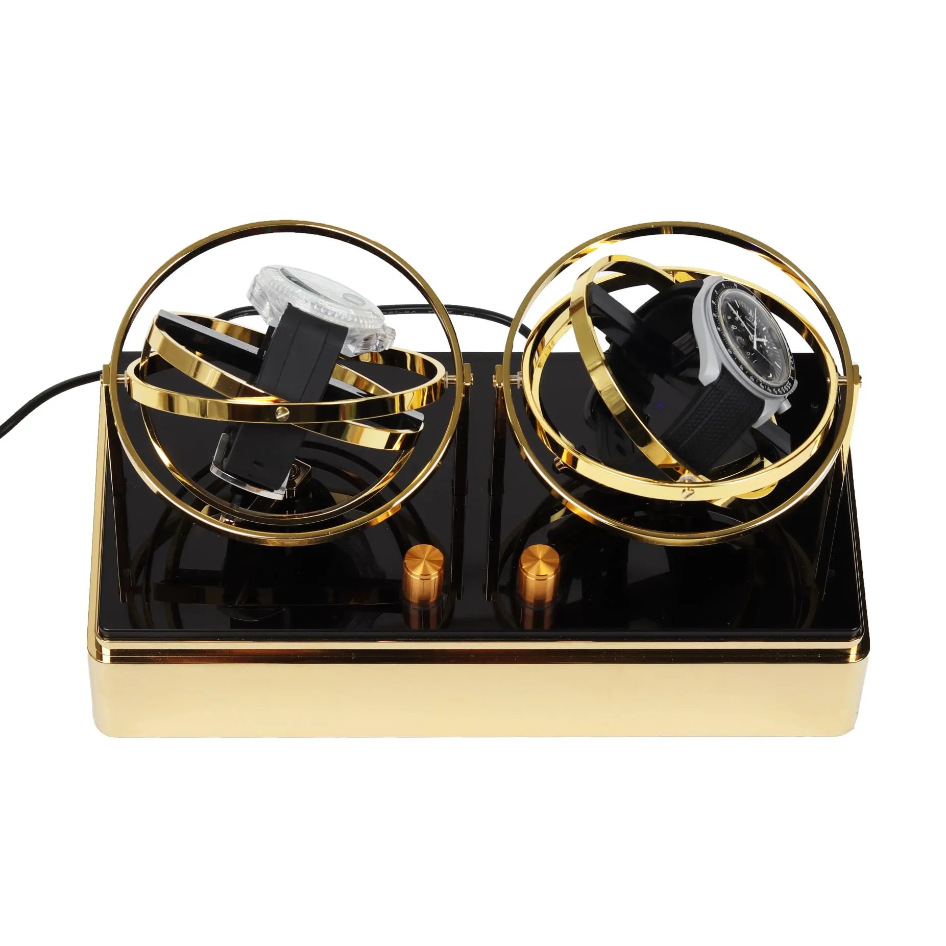 HQ Watches Care Astronomy Dualism Watch Winder - Gold