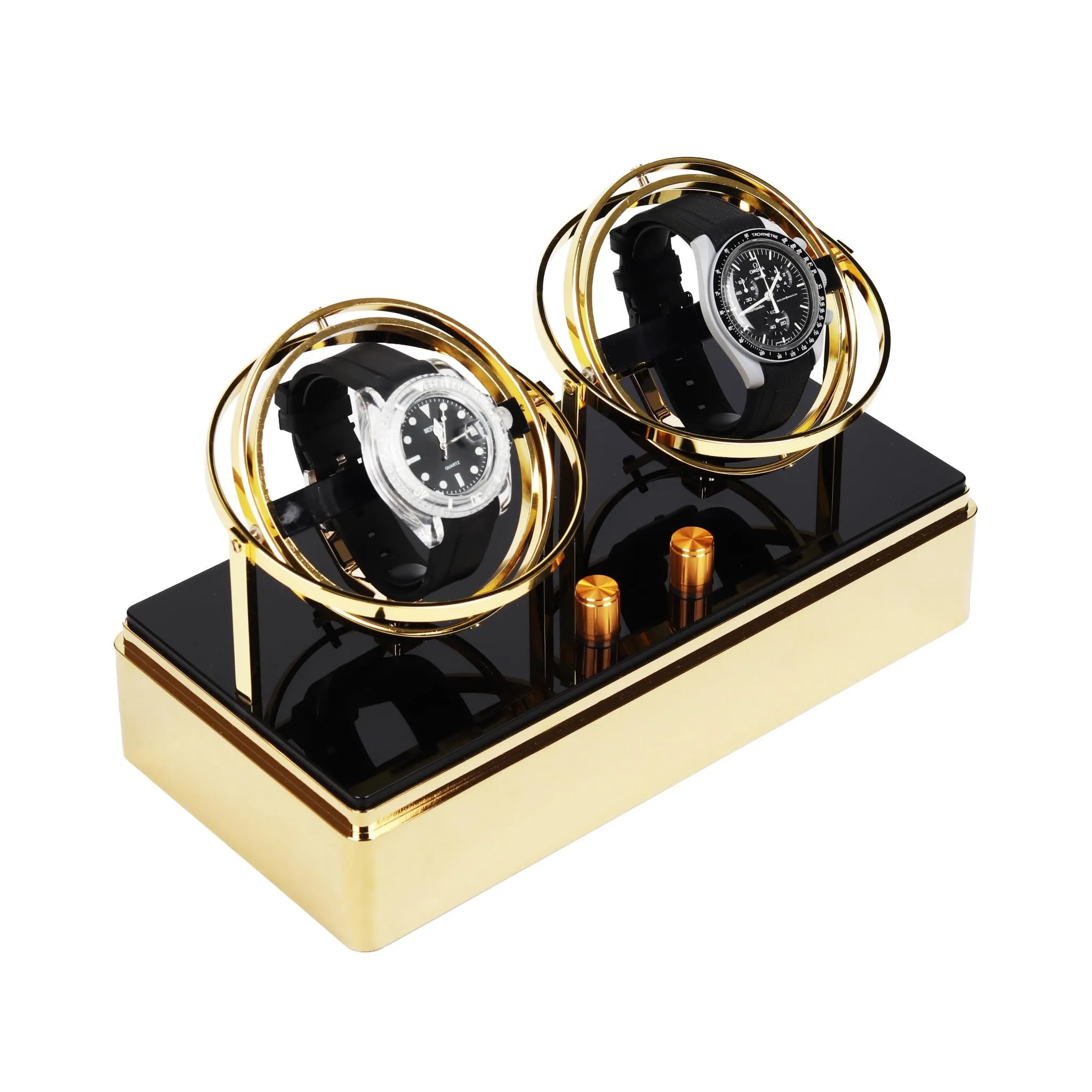 HQ Watches Care Astronomy Dualism Watch Winder - Gold