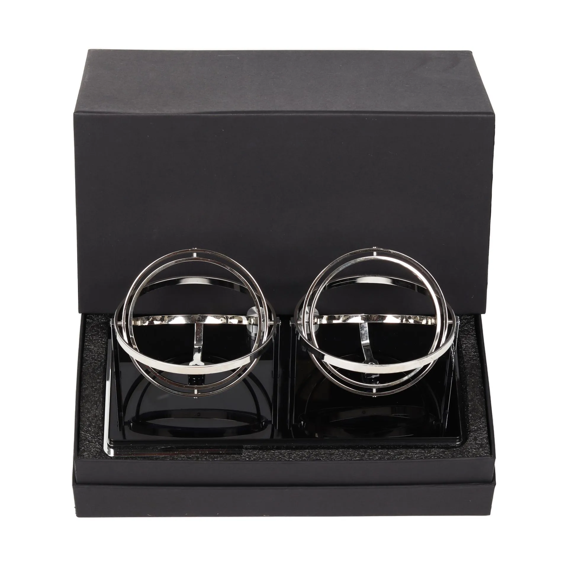 HQ Watches Care Astronomy Dualism Watch Winder - Silver