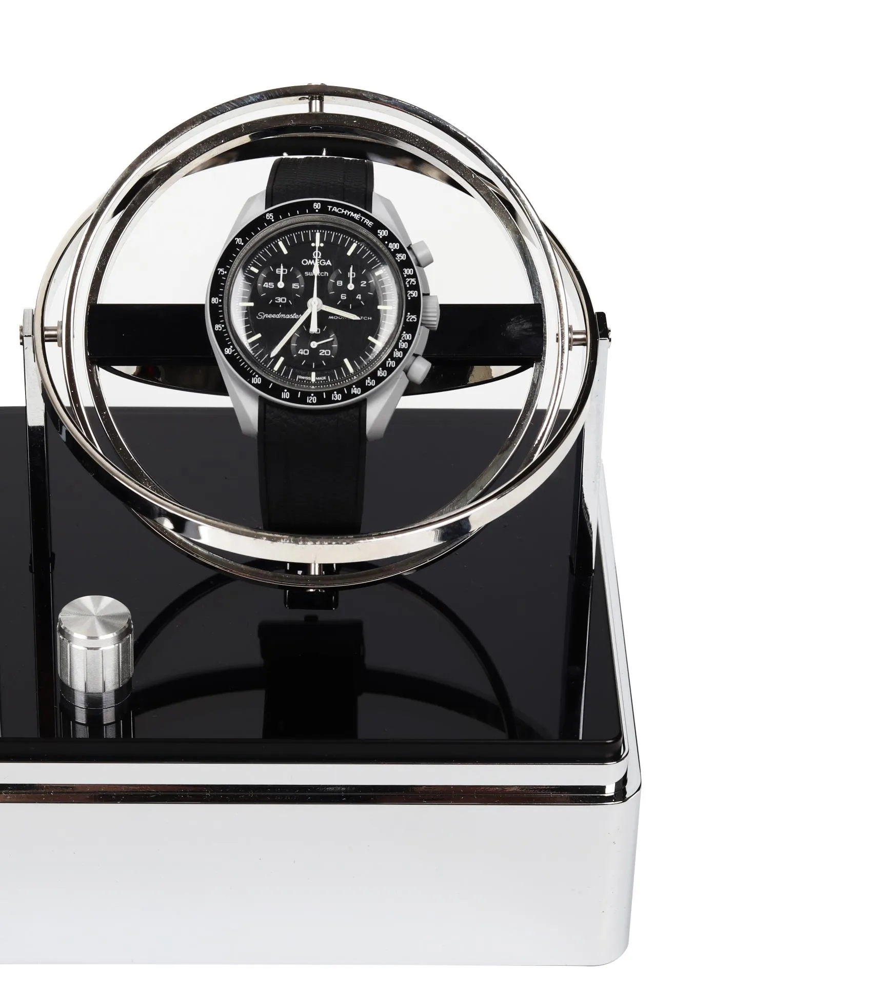 HQ Watches Care Astronomy Dualism Watch Winder - Silver