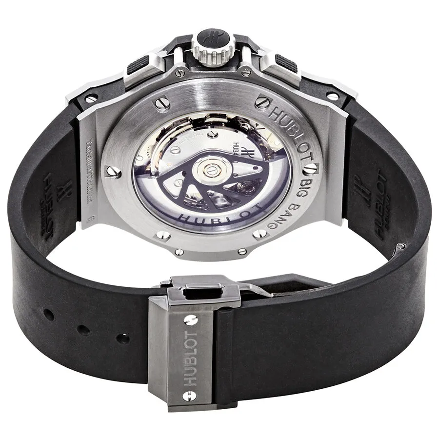 Hublot Big Bang Matte Grey Dial Black Men's Watch 301AI460RX 301-AI-460-RX