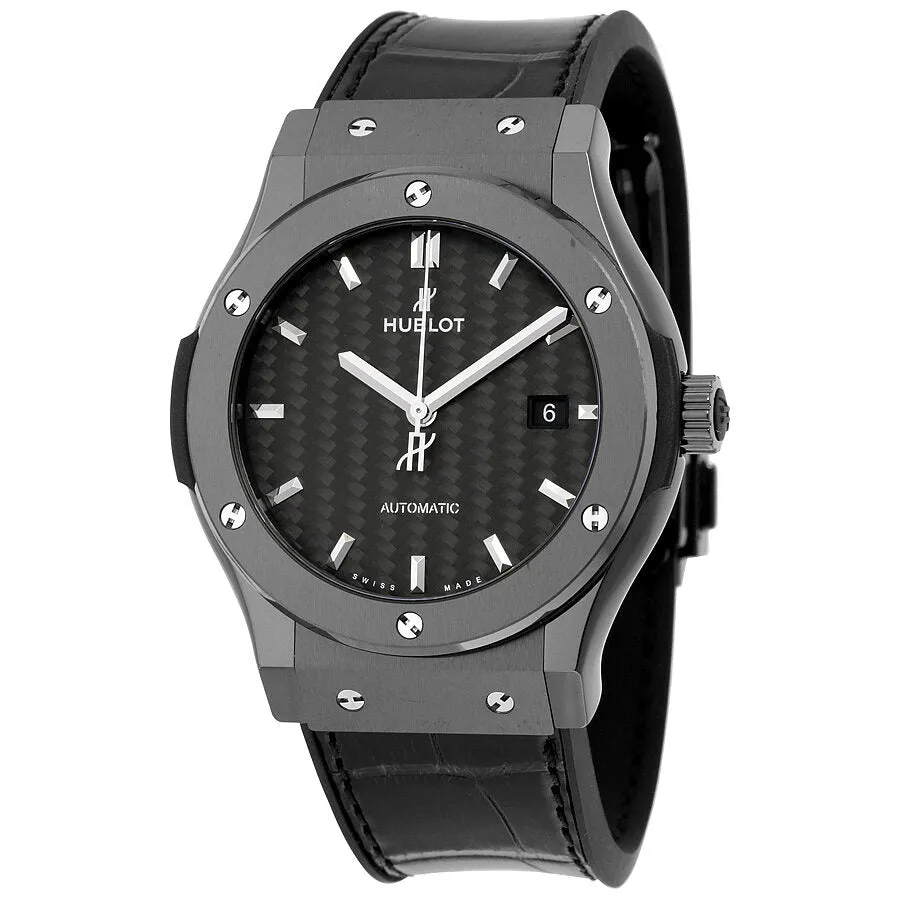 Hublot Classic Fusion Black Carbon Fiber Dial Men's Watch 542CM1771LR 542.CM.1771.LR