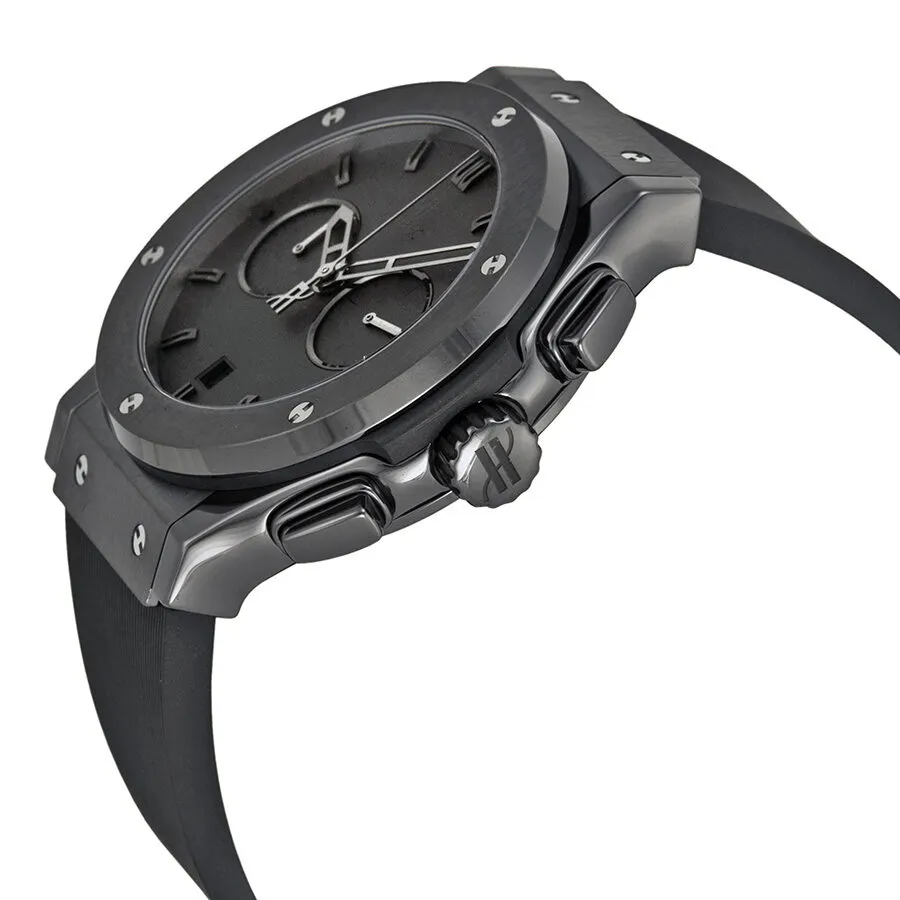 Hublot Classic Fusion Black Dial Black Rubber Men's Watch 541.CM.1110.RX