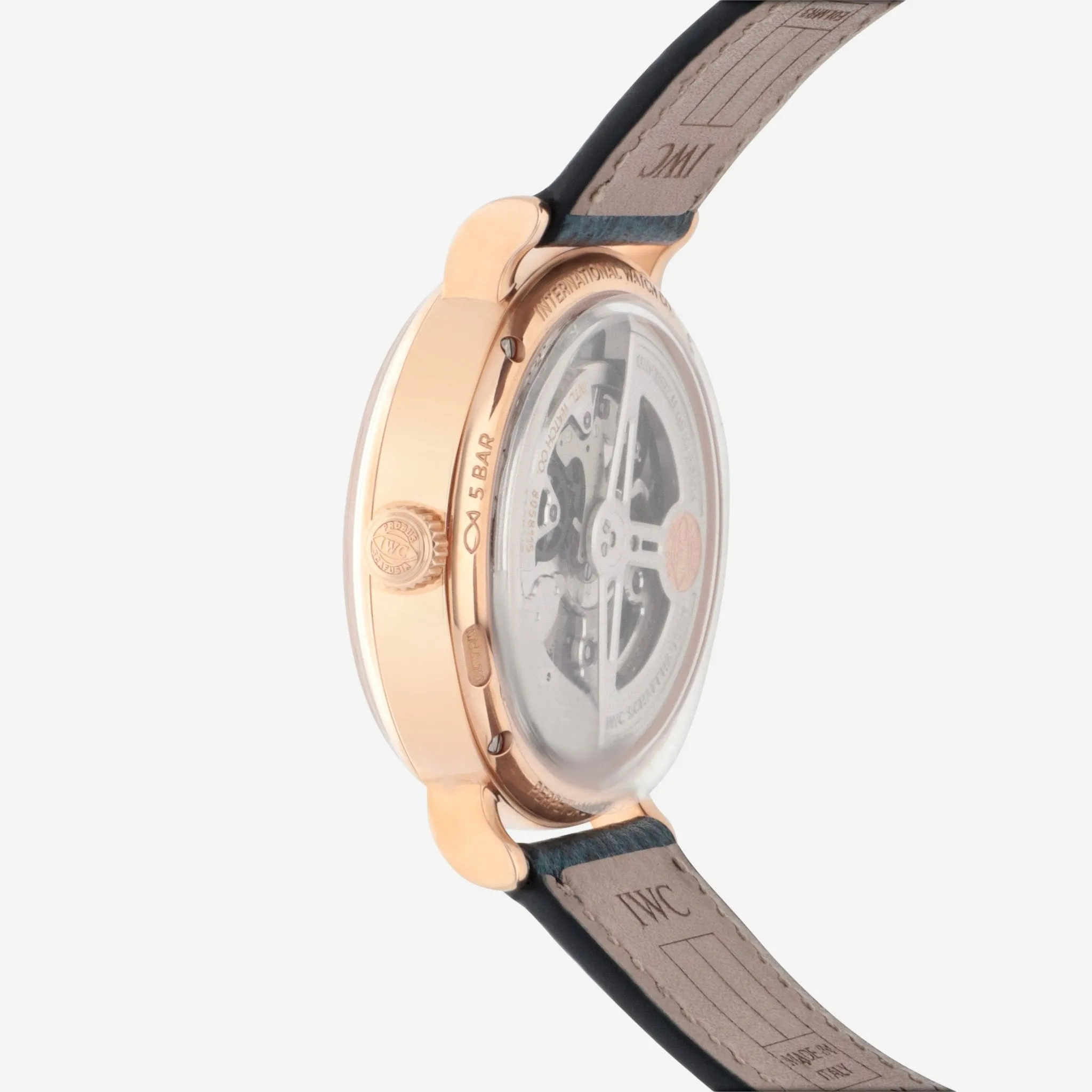 IWC Portofino Perpetual Calendar 18K Rose Gold 40mm Automatic Men's Watch IW344602