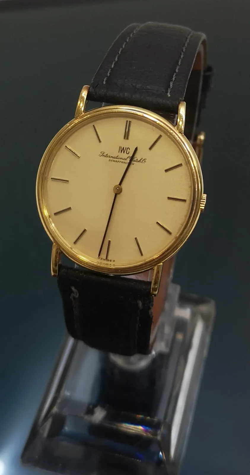 IWC vintage Portofino 18k gold