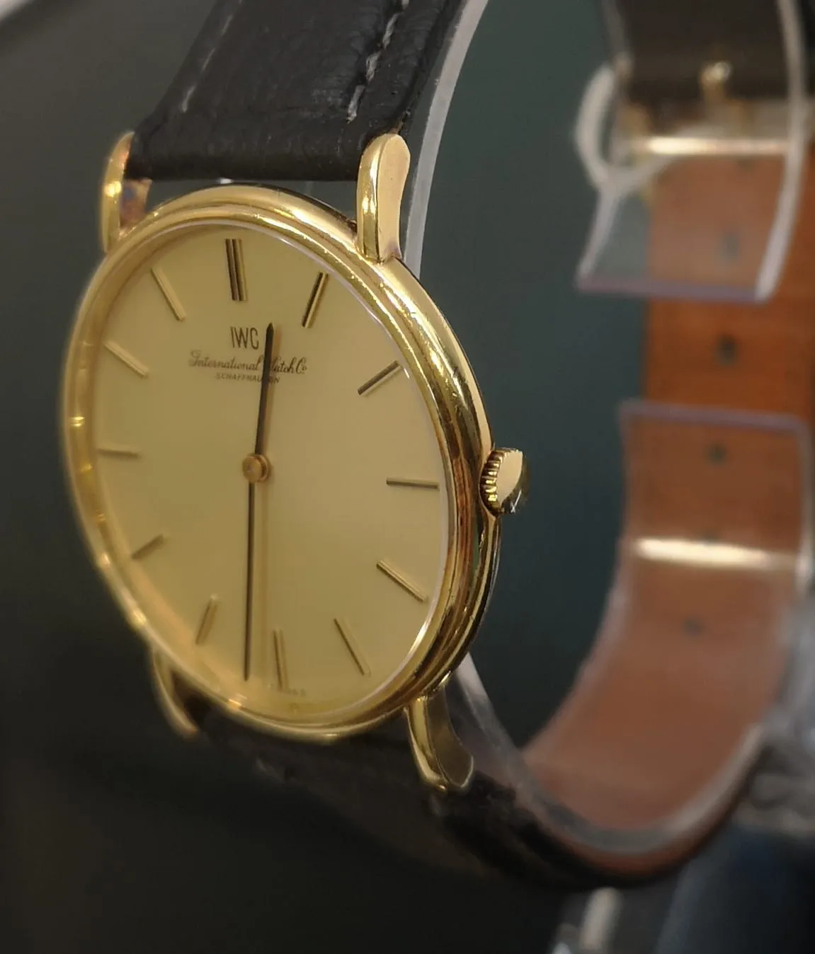 IWC vintage Portofino 18k gold