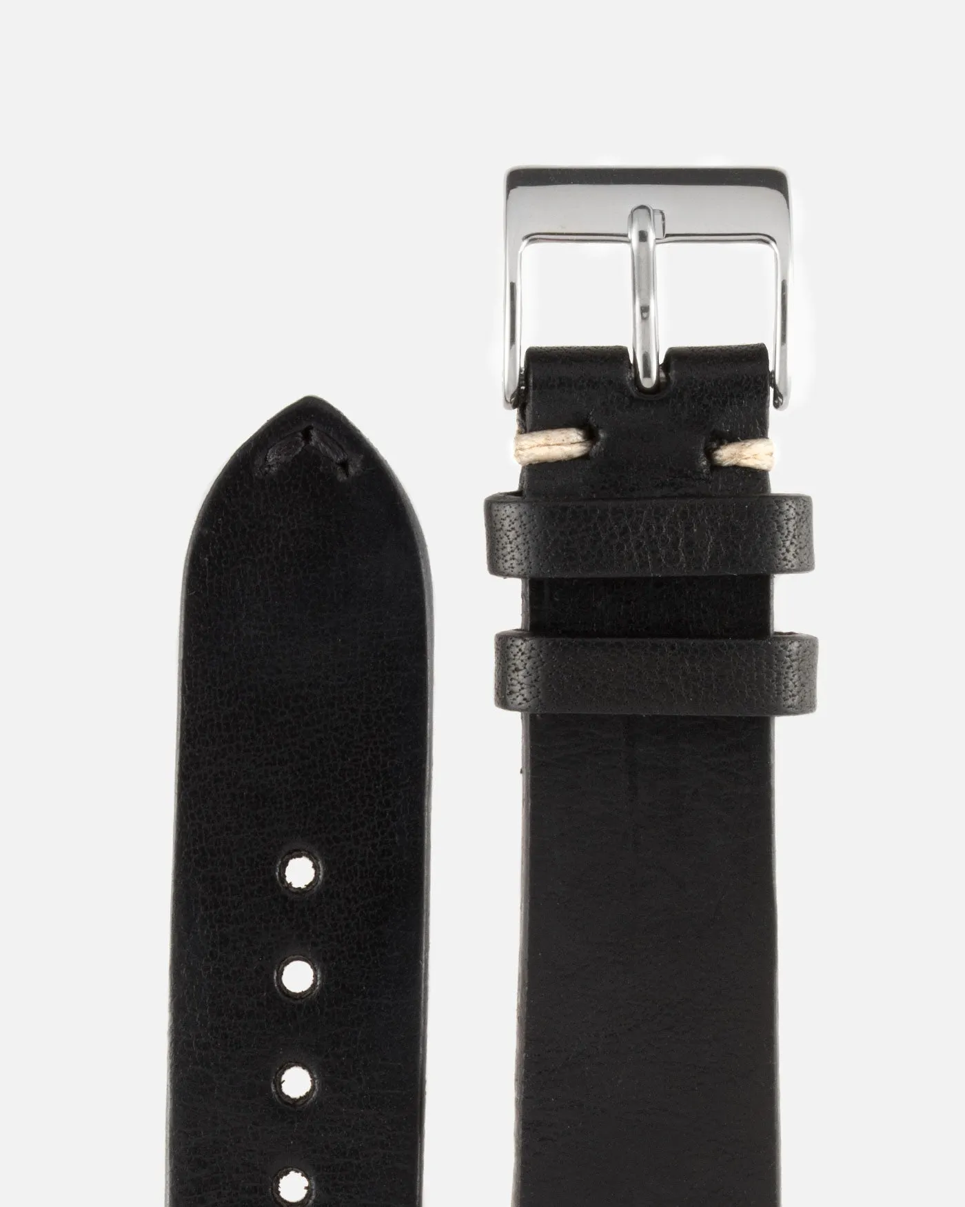 JPM X S.Song Black Natural Leather