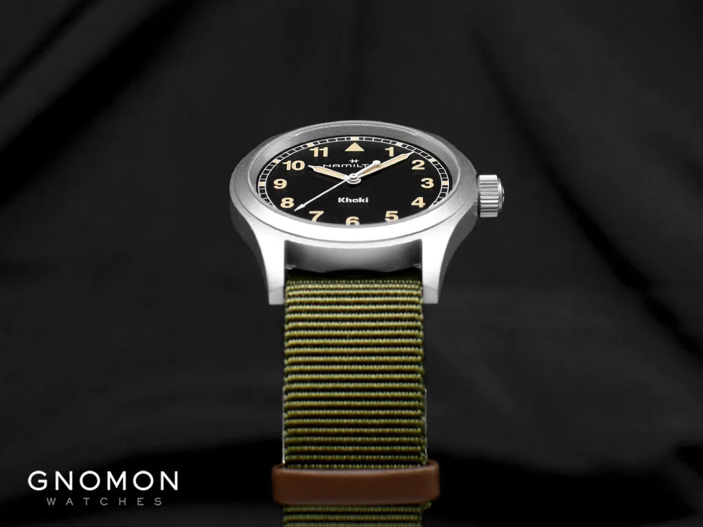 Khaki Field Quartz 38mm Vintage Black Ref. H69401930