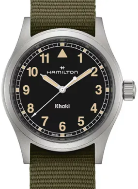 Khaki Field Quartz 38mm Vintage Black Ref. H69401930