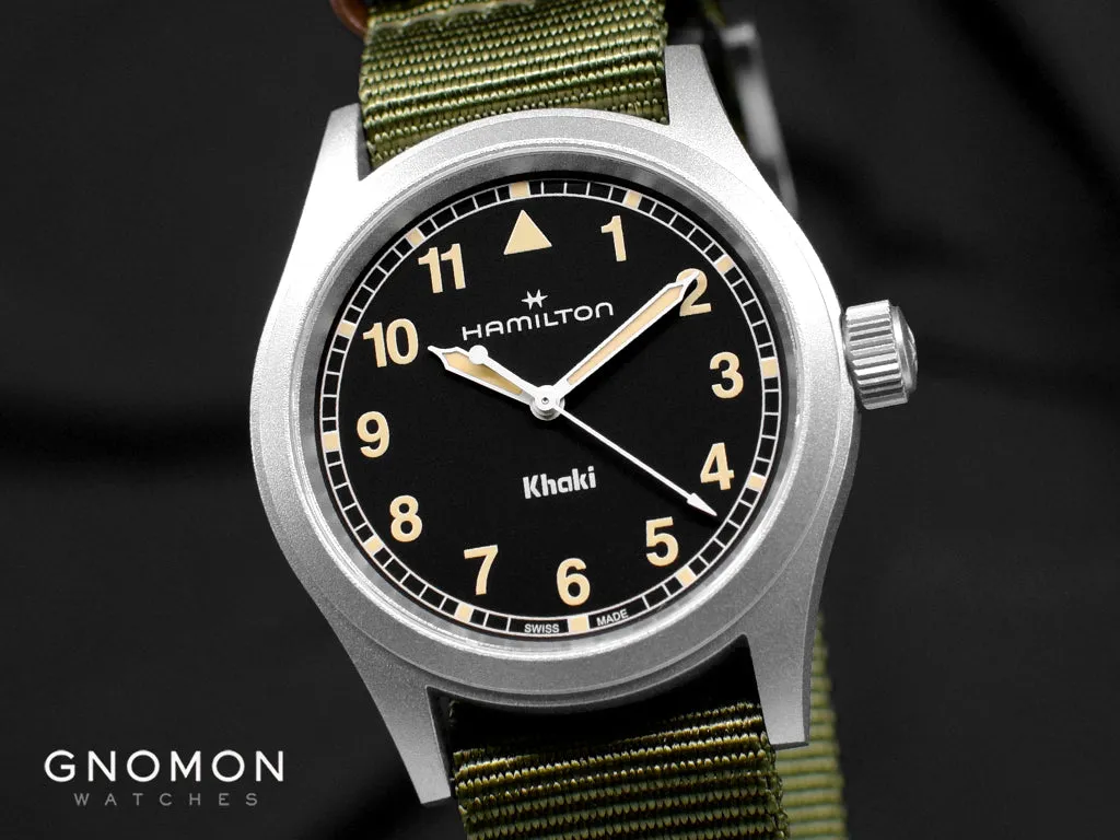 Khaki Field Quartz 38mm Vintage Black Ref. H69401930