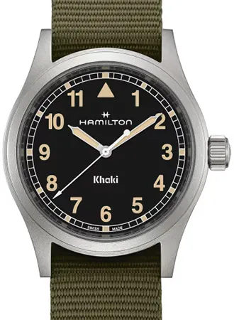 Khaki Field Quartz 38mm Vintage Black Ref. H69401930