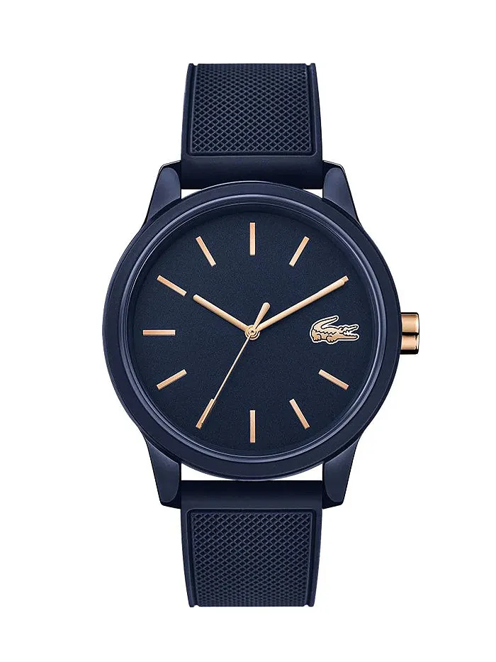 Lacoste Analogue Blue Silicone Men's Watch