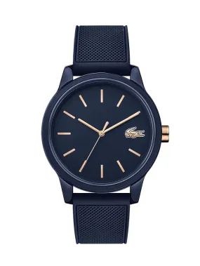 Lacoste Analogue Blue Silicone Men's Watch