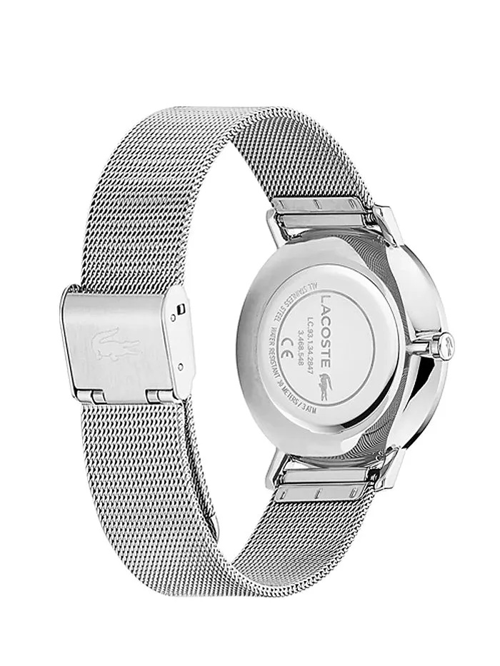Lacoste Moon Silver Mesh Women's Watch
