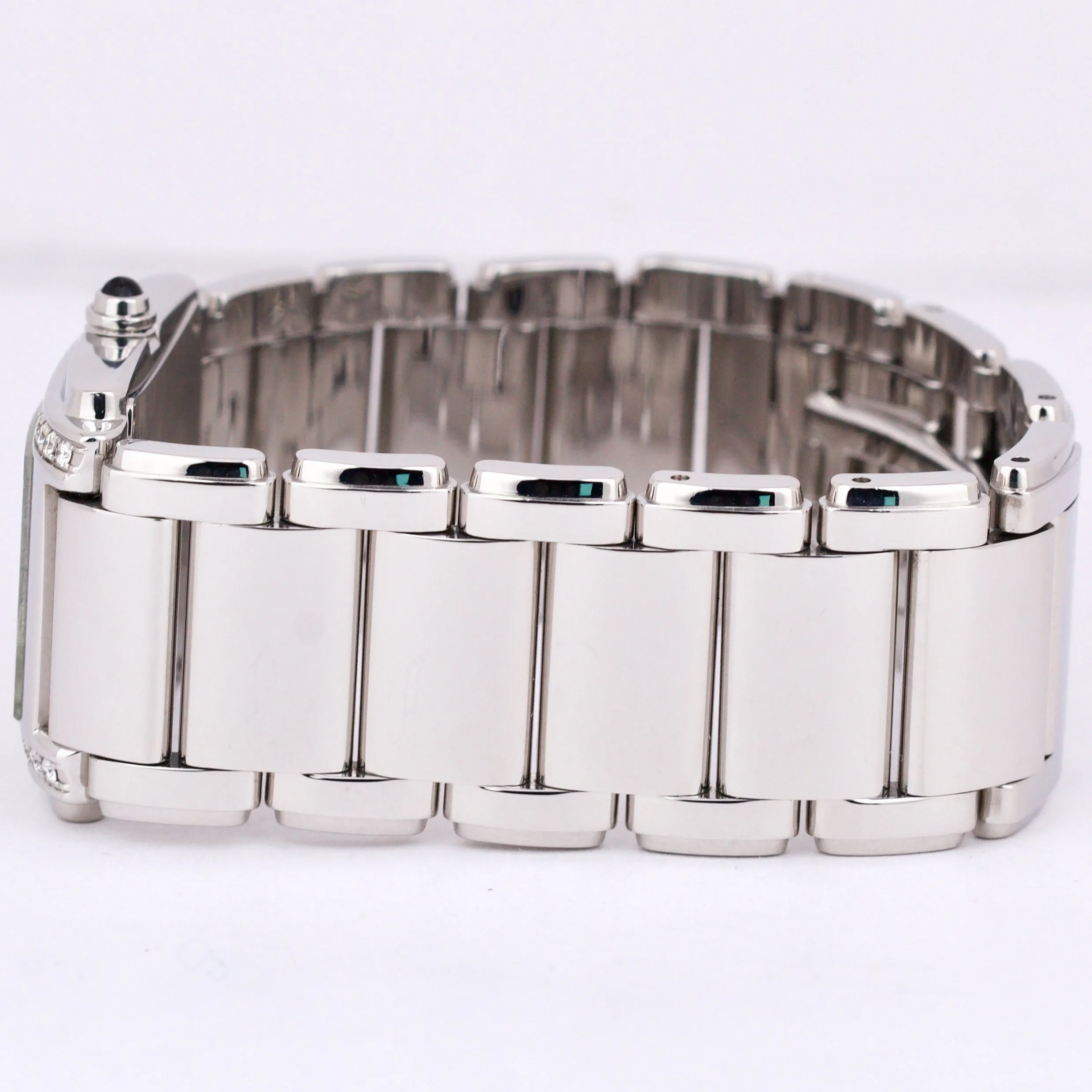 Ladies Patek Philippe Twenty-4 Stainless Steel DIAMOND 25mm Quartz Watch 4910/10