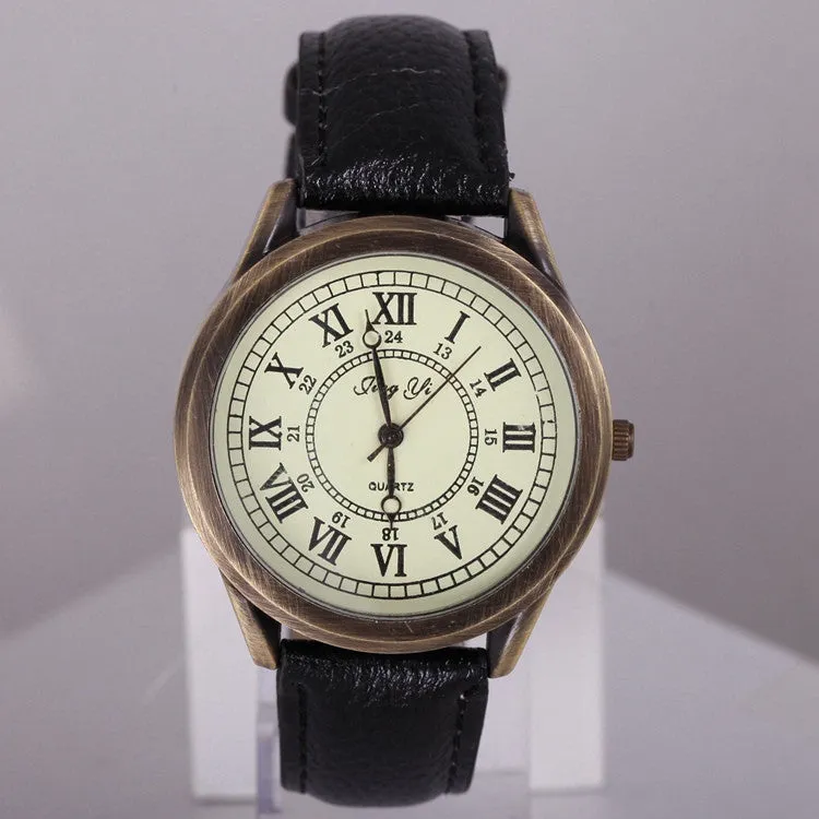 Ladies Quartz Relogio Feminino Clock Female Watches Women Fashion Retro Roman Numerals Watch Woman Dress Wristwatches