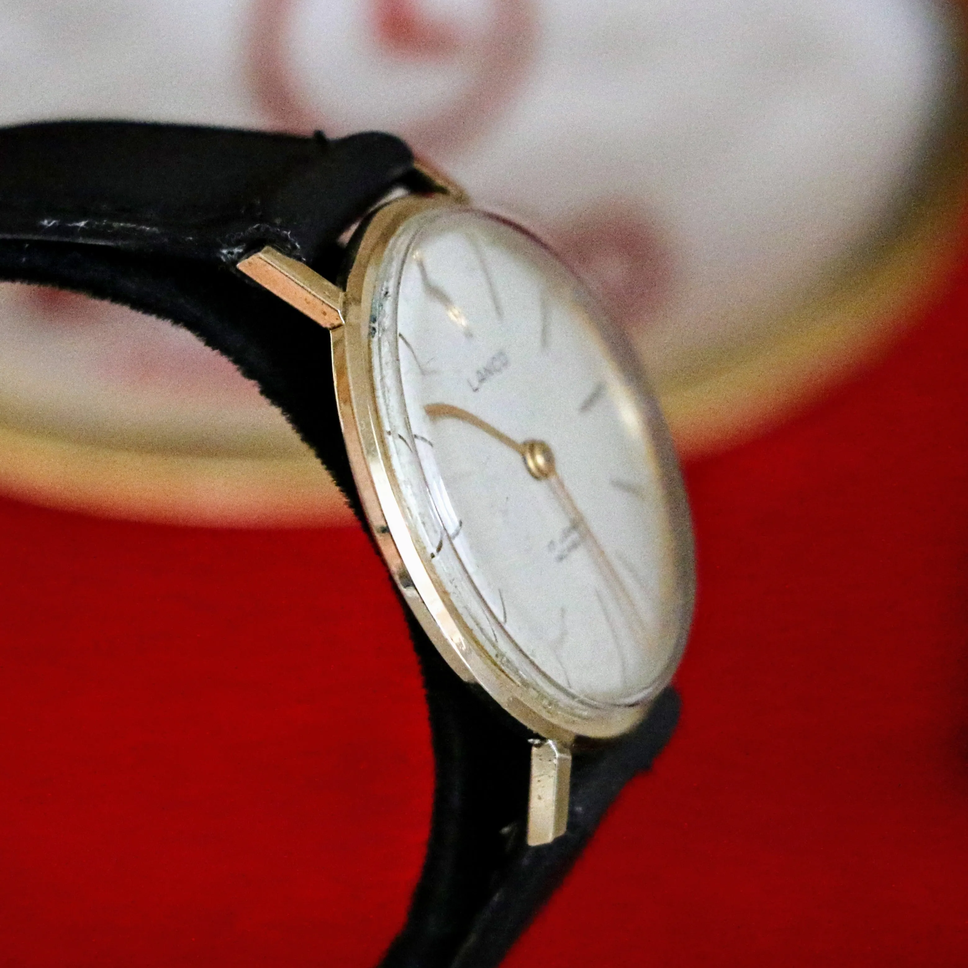 LANCO Watch 14K GOLD 17 Jewels Incabloc Swiss Manual Wristwatch - In BOX!