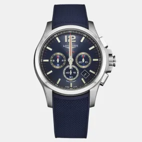 Longines Conquest V.H.P. Chronograph Blue Dial Quartz Men's Watch L3.727.4.96.9
