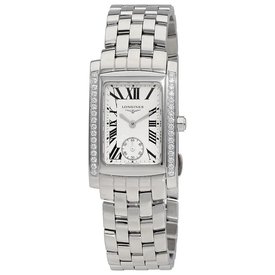 Longines Dolce Vita Silver Dial Diamond Ladies Watch L5.502.0.71.6