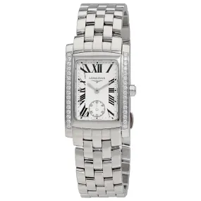 Longines Dolce Vita Silver Dial Diamond Ladies Watch L5.502.0.71.6